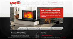 Desktop Screenshot of krby-fortell.cz